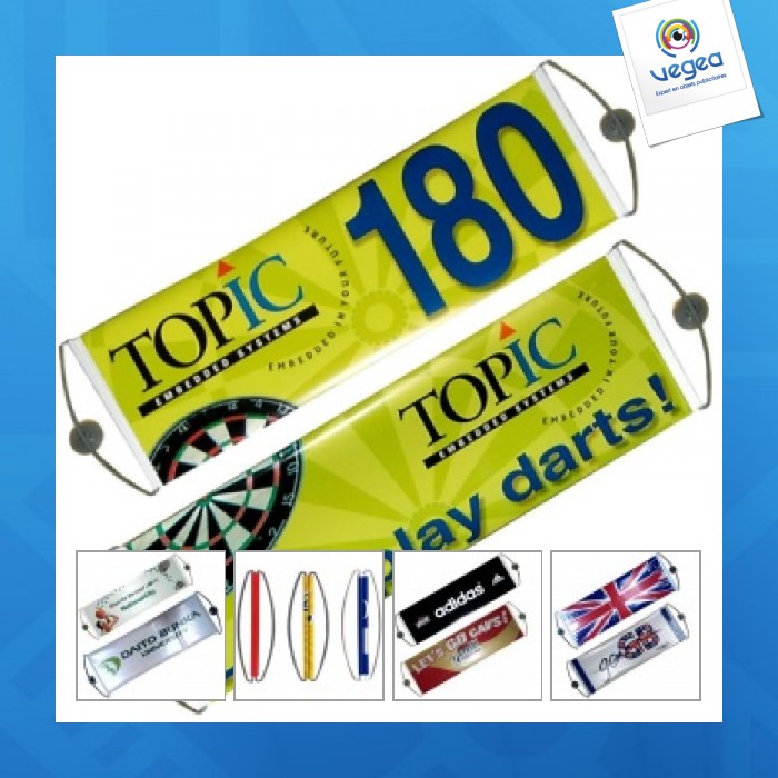 Retractable banner 75 cm