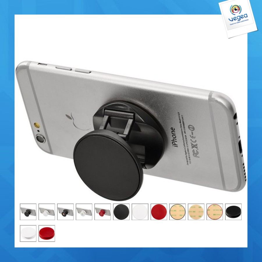 Retractable holder / smartphone ring