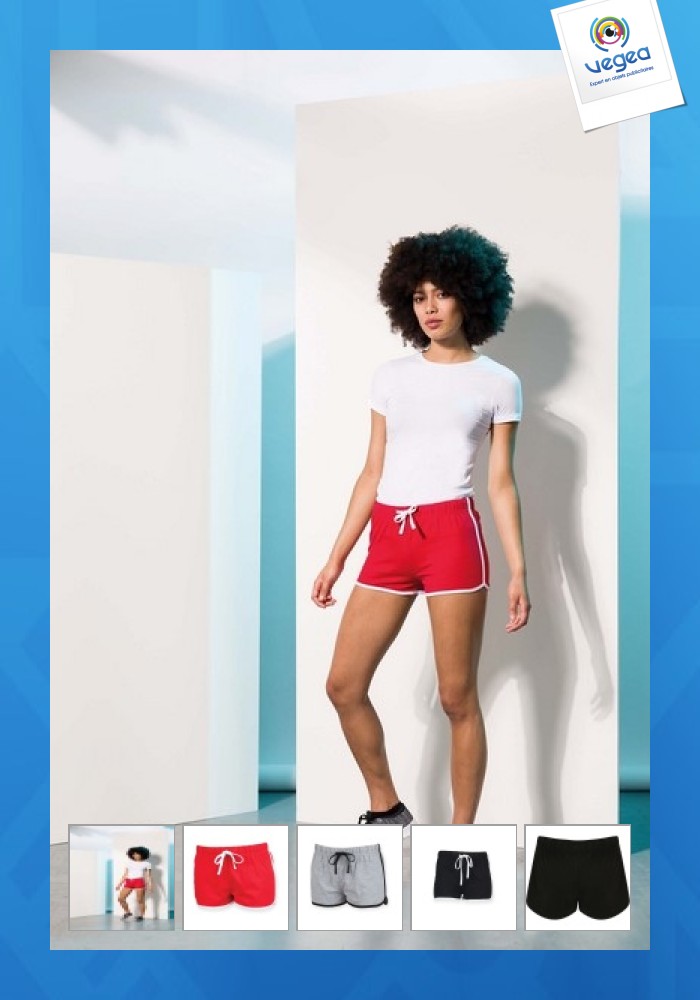 Retro women's mini shorts 