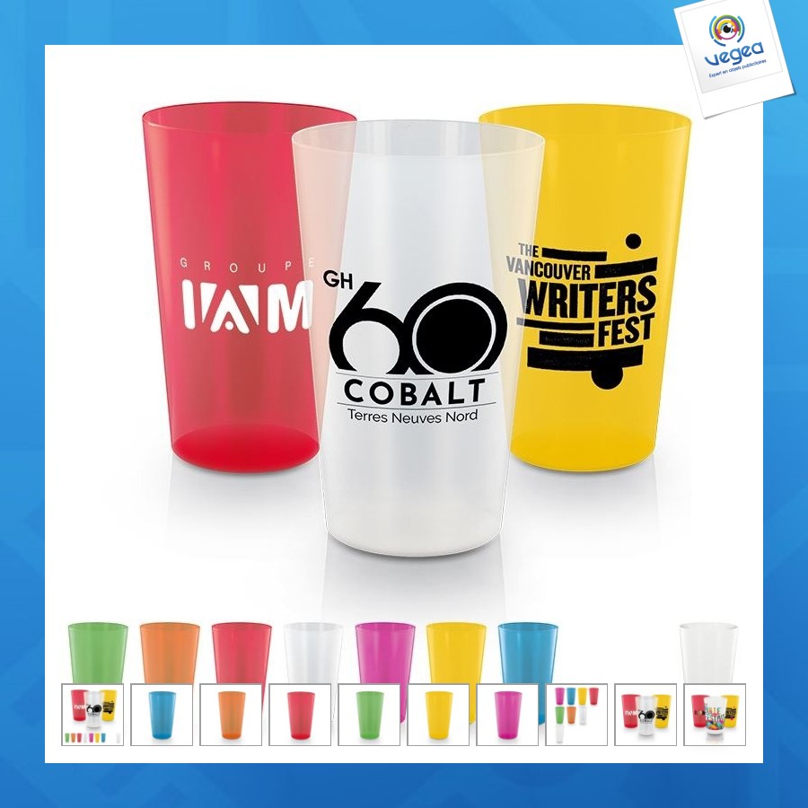 Reusable tumbler 50cl, Cup holders with neck cord, Neck cords and  lanyards