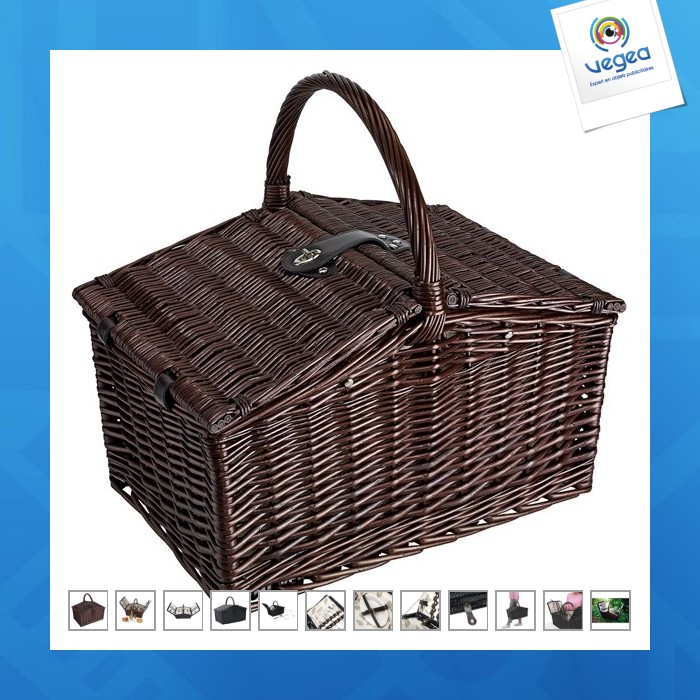 Richmond park" picnic basket for 4 people