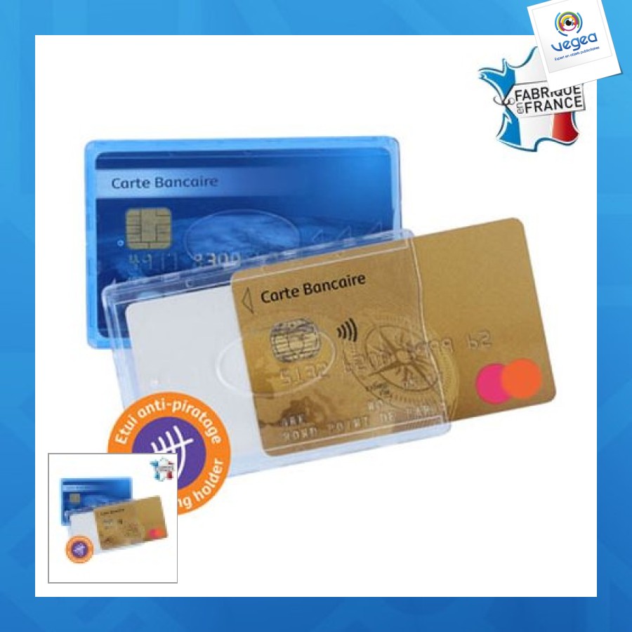 Rigid 'anti-rfid' case 1 anti-fraud card