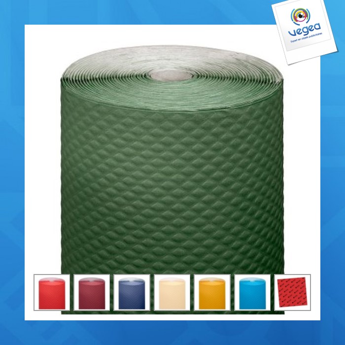 Roll of coloured paper tablecloth 