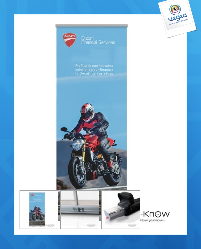 Roll-up reel 100x200cm