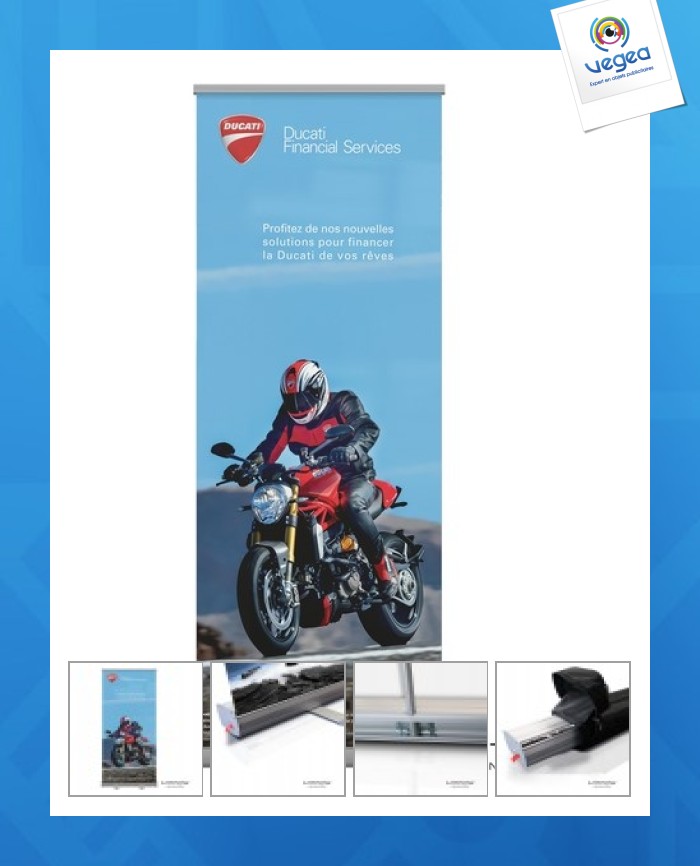 Roll up reel 60x160cm