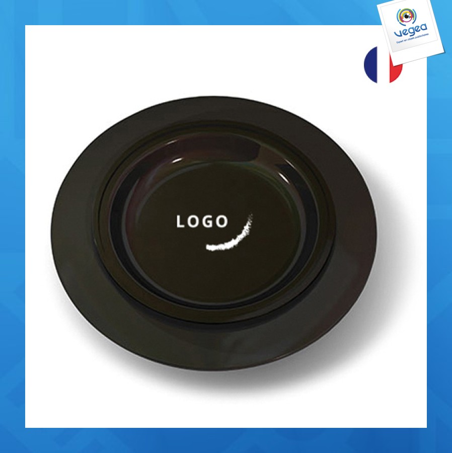 Round bowl with ticket stopper