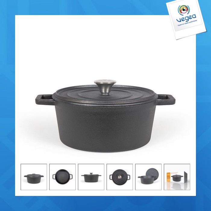 Round casserole dish