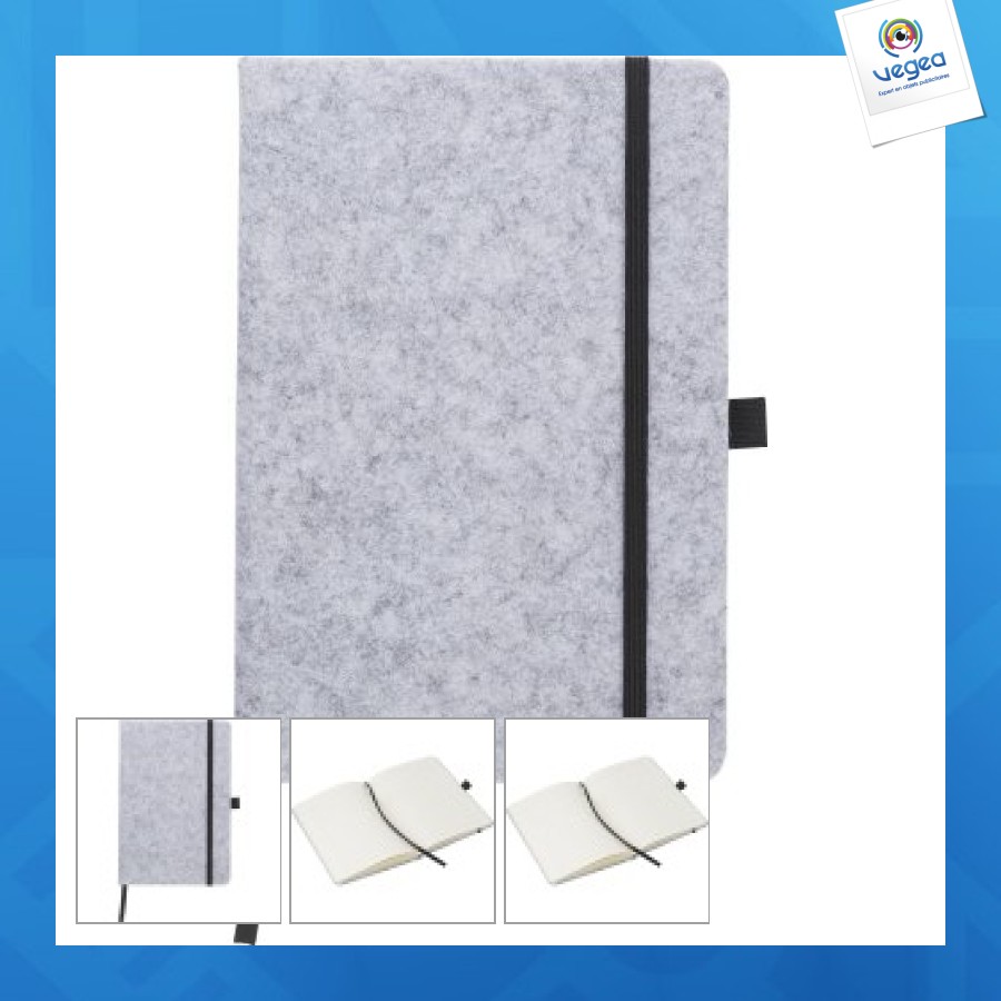Rpet harper a5 felt notebook