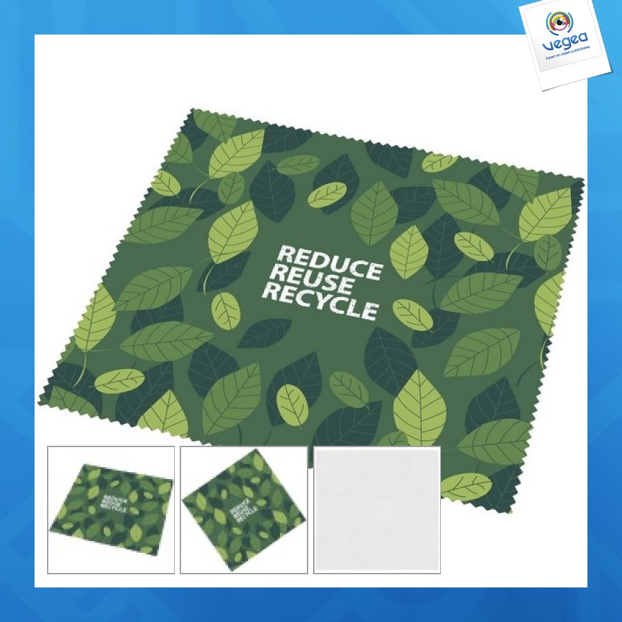 Rpet recycled microfiber wipe