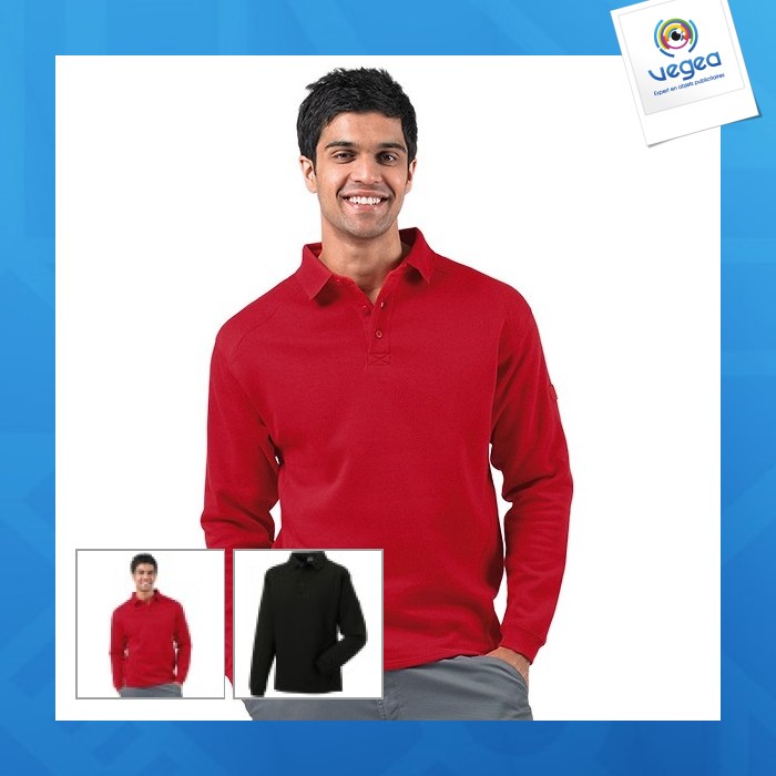Russell workwear polo neck sweatshirt