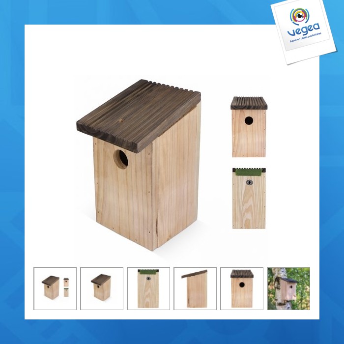 Rustic nesting box