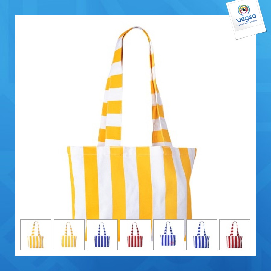 Sac coton recyclé 42x8x28cm