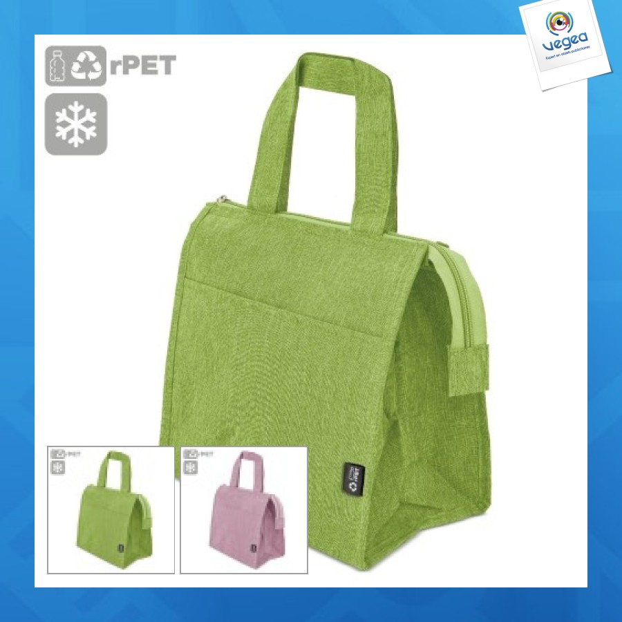 Sac isotherme en rpet 22x22x12.5cm