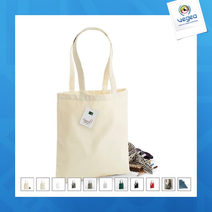 Sac organique en coton canvas