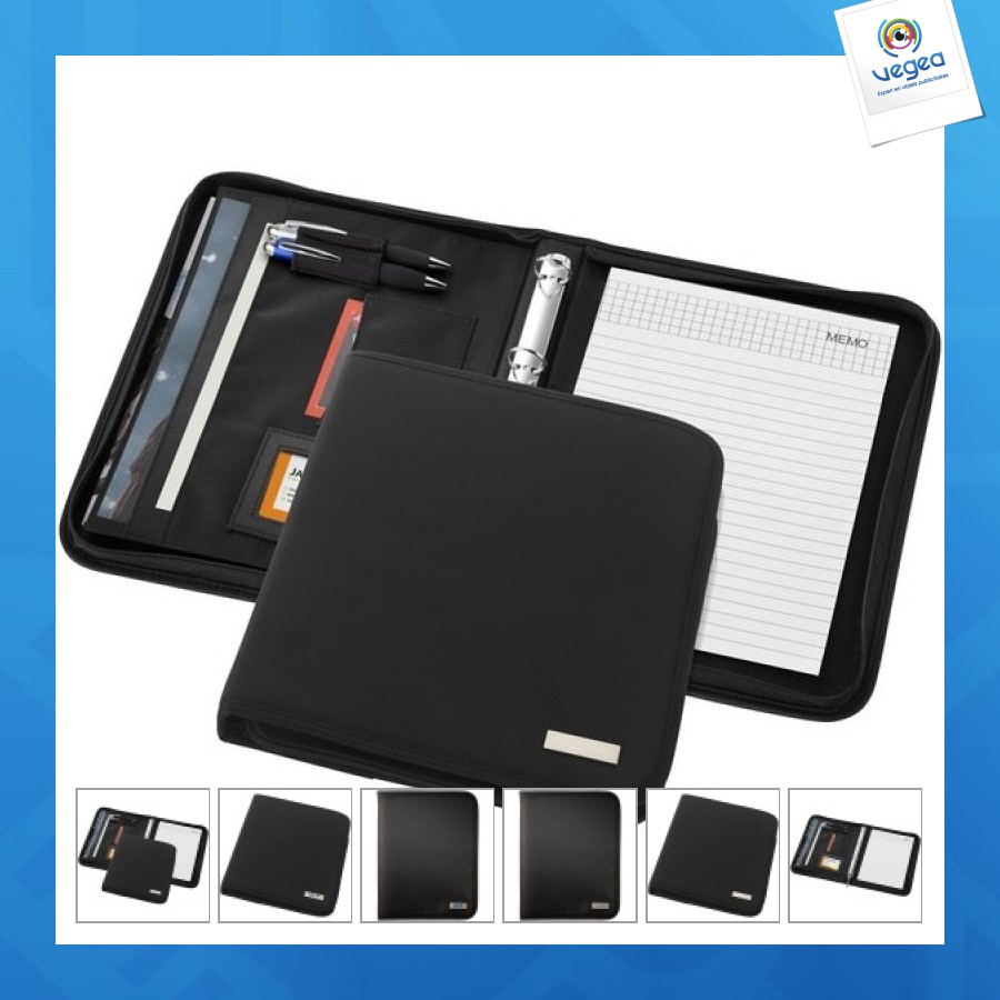 Sandford luxury a4 zipped conference folder