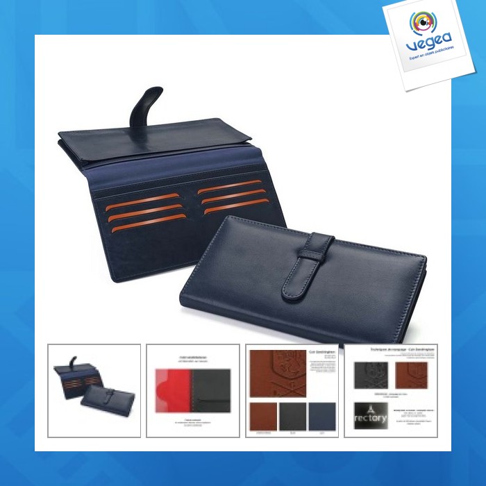 Sandringham leather wallet for women