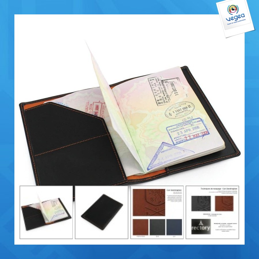 Sandringham nappa leather passport cover