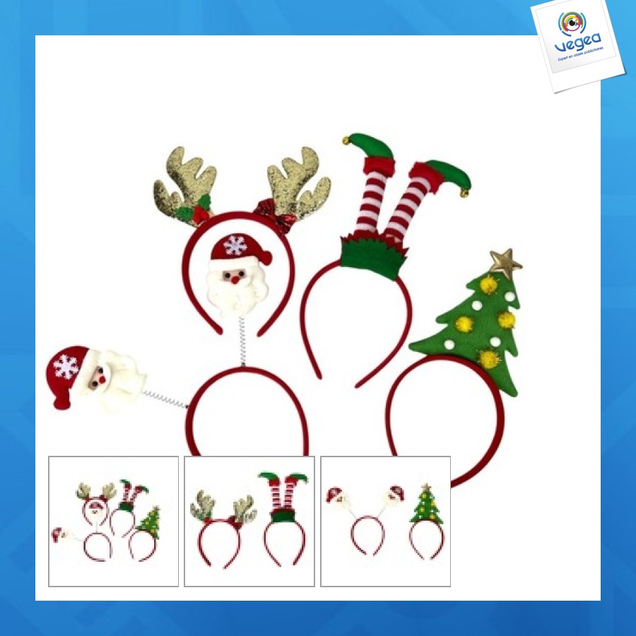 Santa headband 4 assorted models