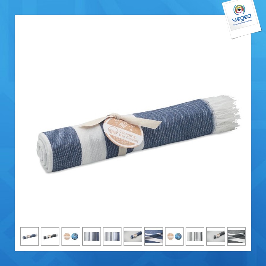 Seaqual® eco-responsible towel - 100x170cm