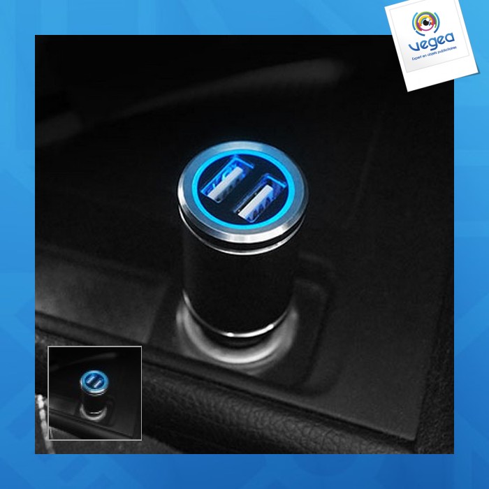 Secure car charger 