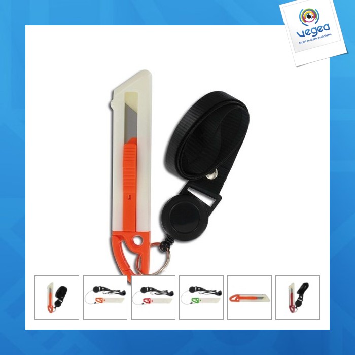 Self-retracting neck cutter 