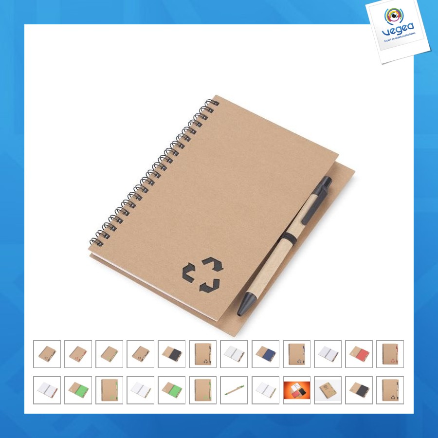 Sereno notebook and pen