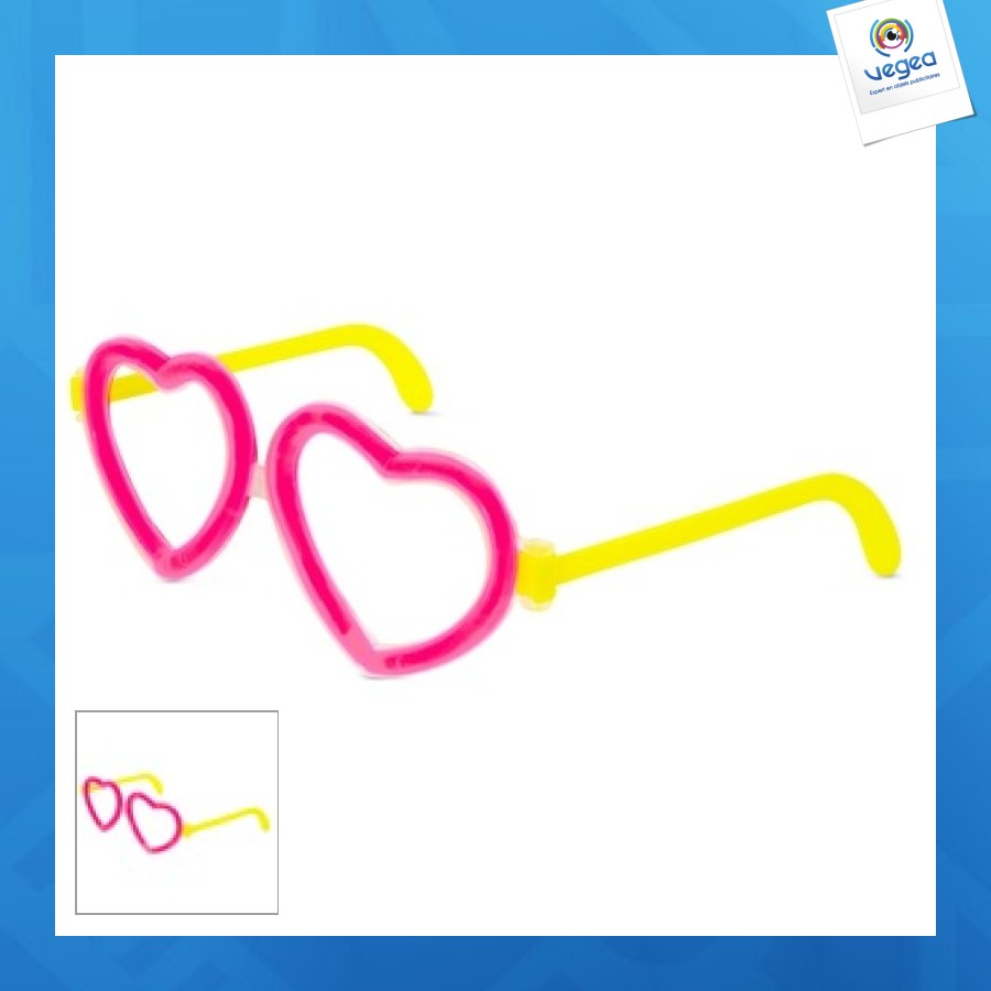 Set de 10 lunettes néon à assembler