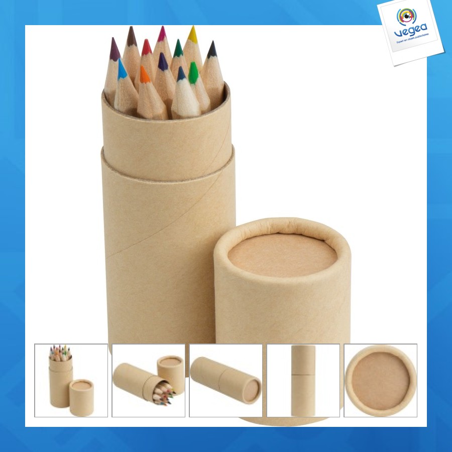 Set de 12 crayons de couleur 