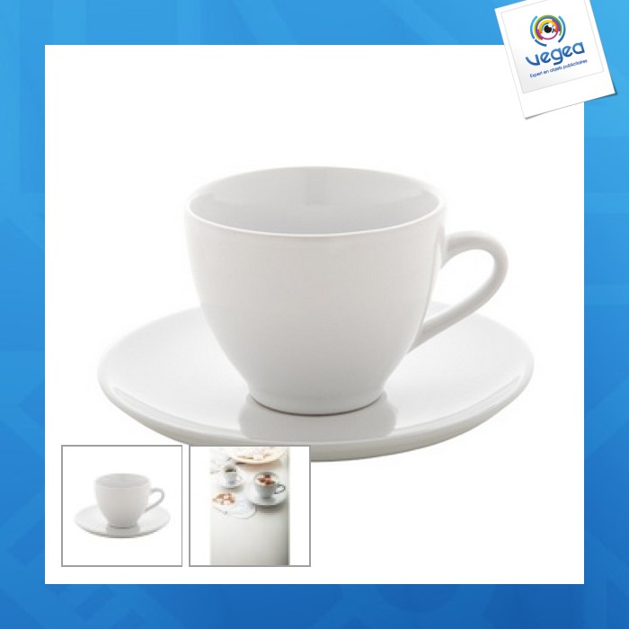 Set of 2 cappuccino cups