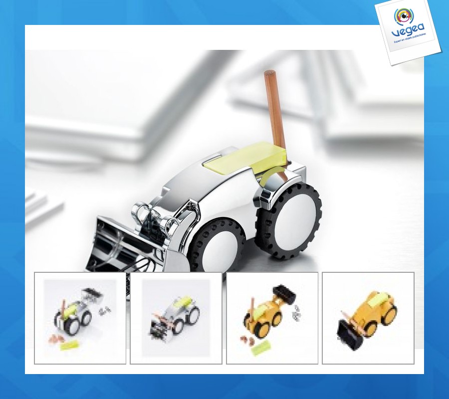Shovel paper clip dispenser
