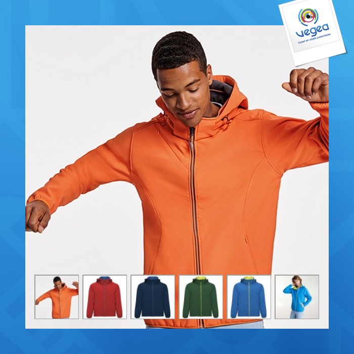 Siberia - 2-layer softshell with sporty cut