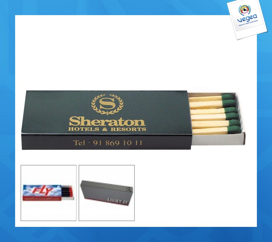 Small box of 10 matches