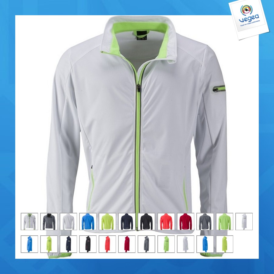 Softshell sports jacket