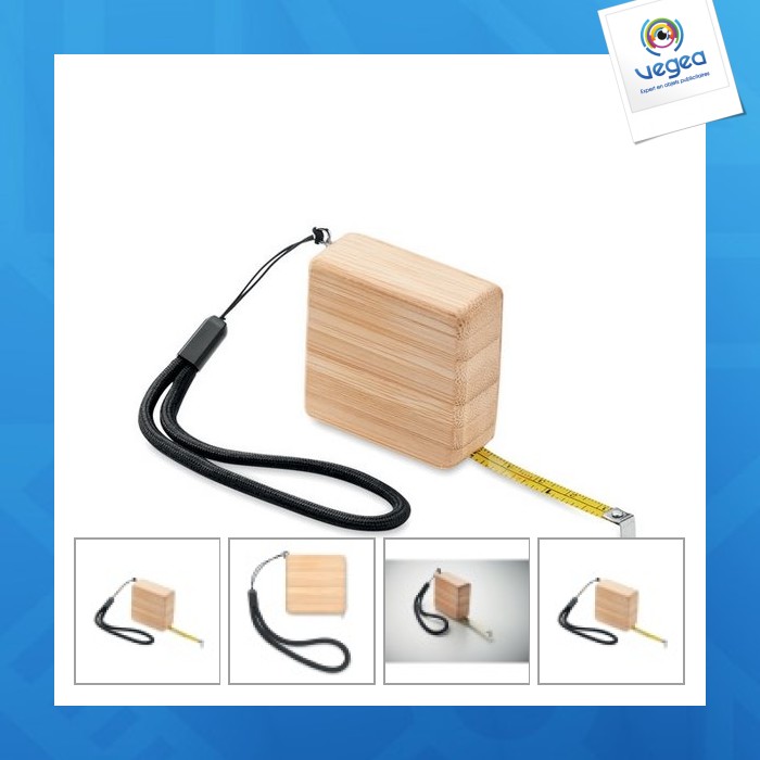 Sokutei bamboo tape measure 1m