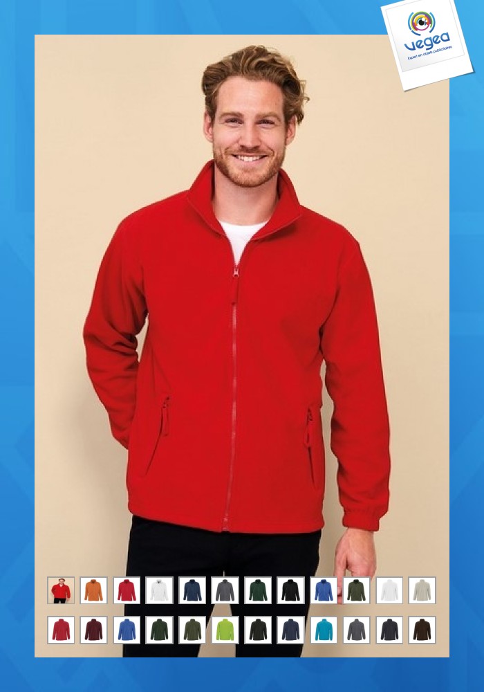 Sol's north fleece zip jacket