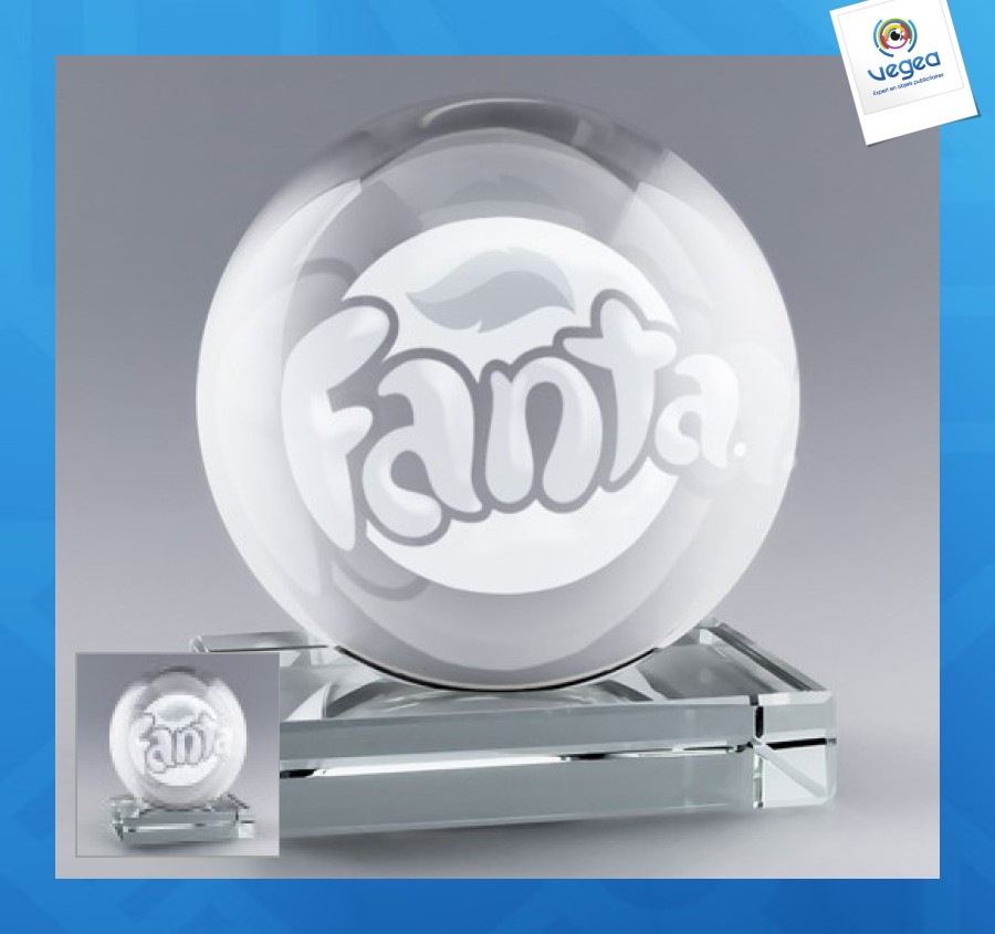 Solid sphere on base