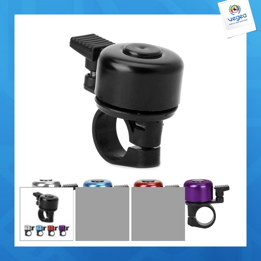 Sonnette de vélo « alu kompakt » - mélange de coul