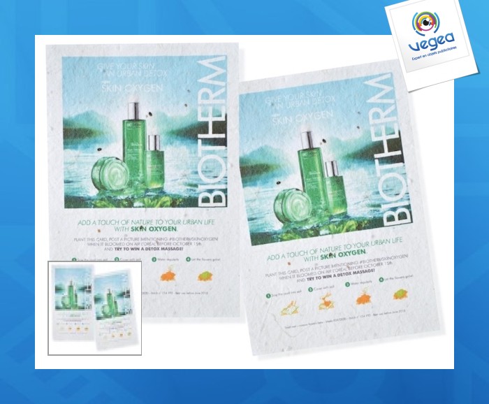 Sowing mat 21 x 14,8 cm - a5 200 gr recto