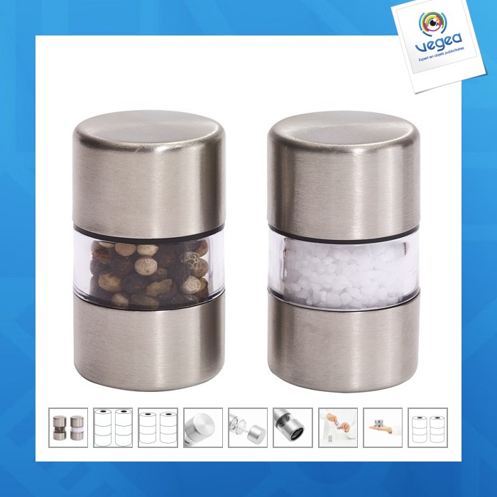 Spice flavour salt and pepper shaker set