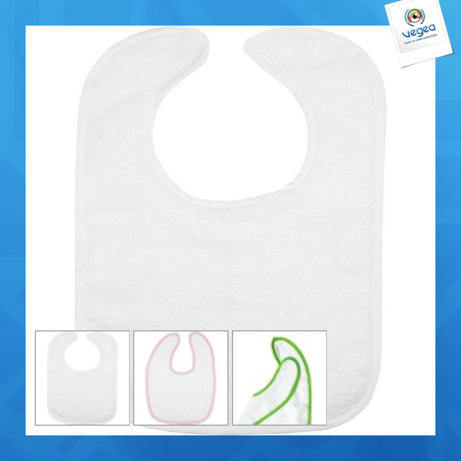 Sponge baby bib 
