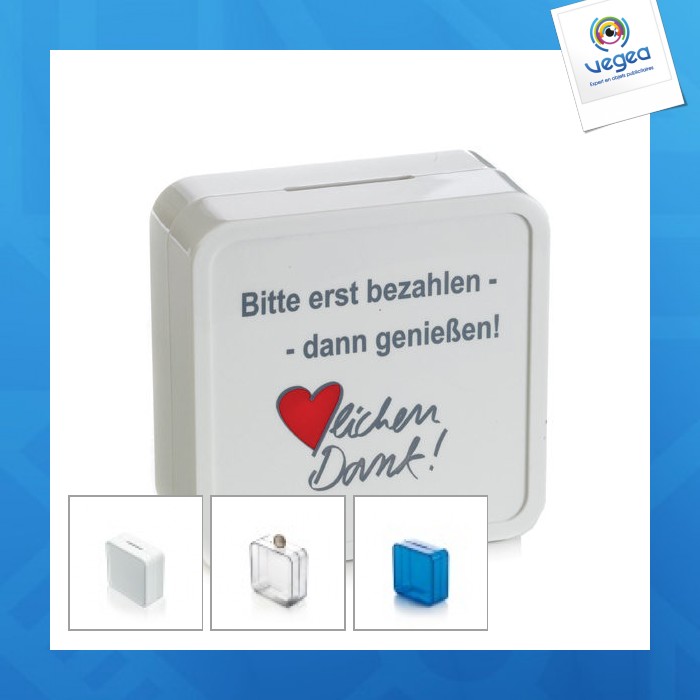 Square piggy bank 