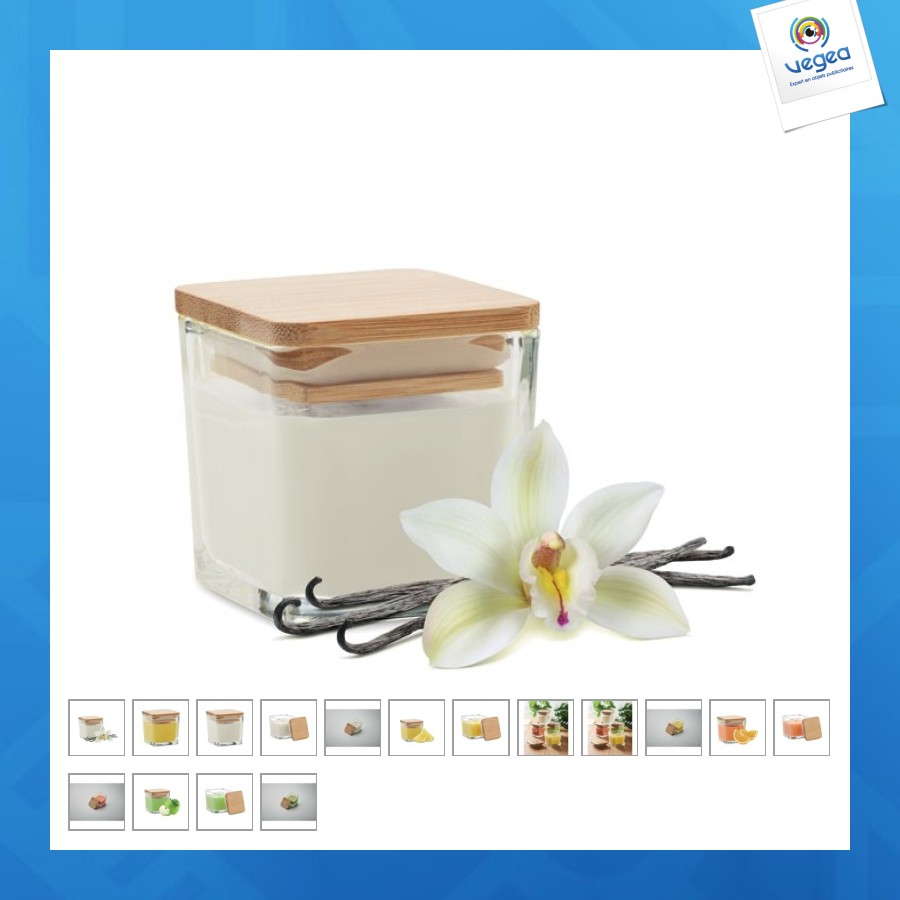 Square scented candle 50gr