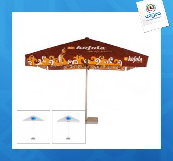 Square umbrella 2,5m