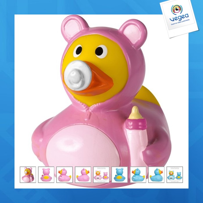 Squeaky duck girl.