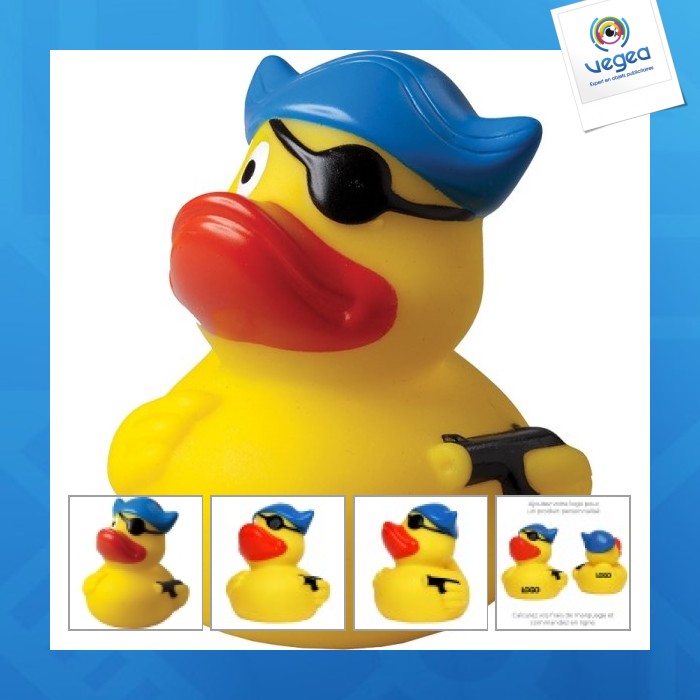 Squeaky pirate duck.