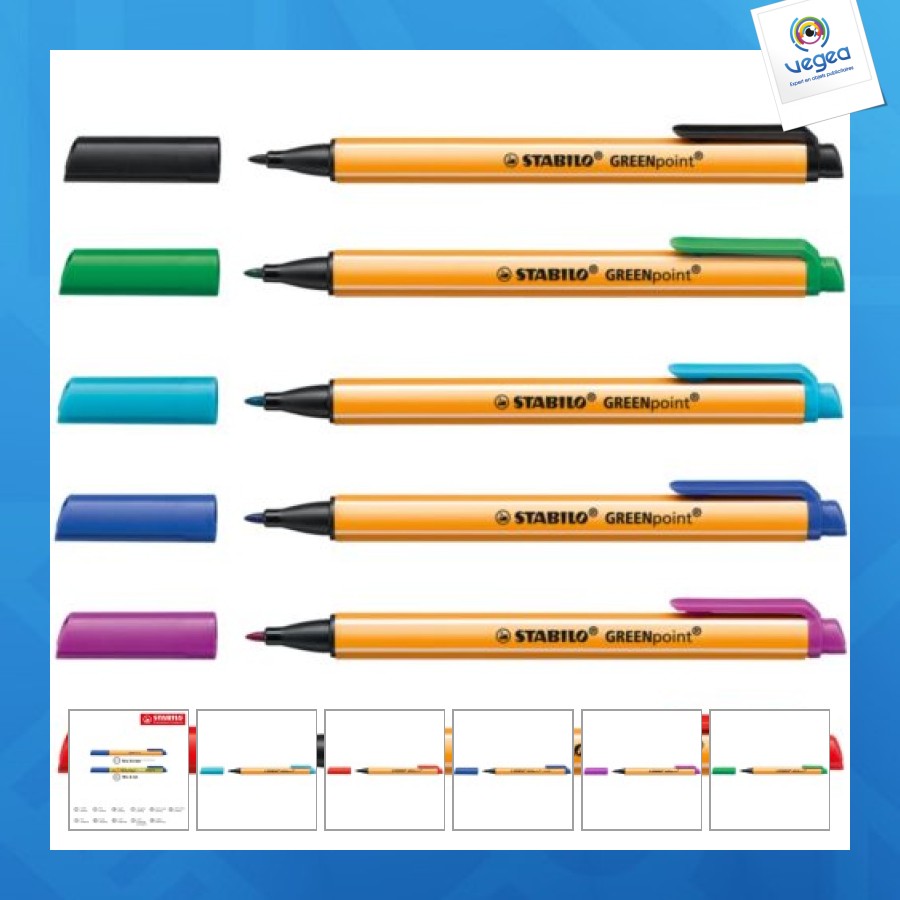 Stabilo greenpoint recycled marker