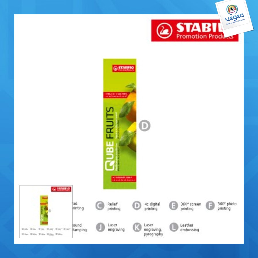 Stabilo greentrio set of 6 coloured pencils