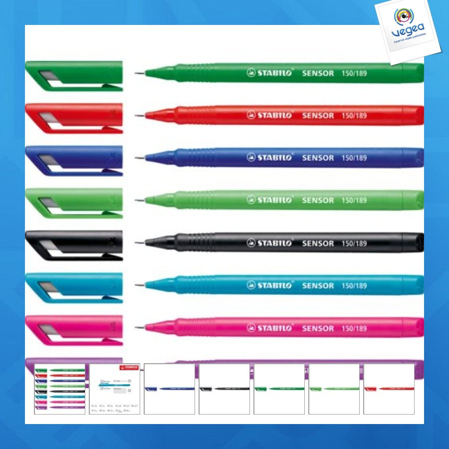 Stabilo sensor colorful fine-tip felt-tip pen