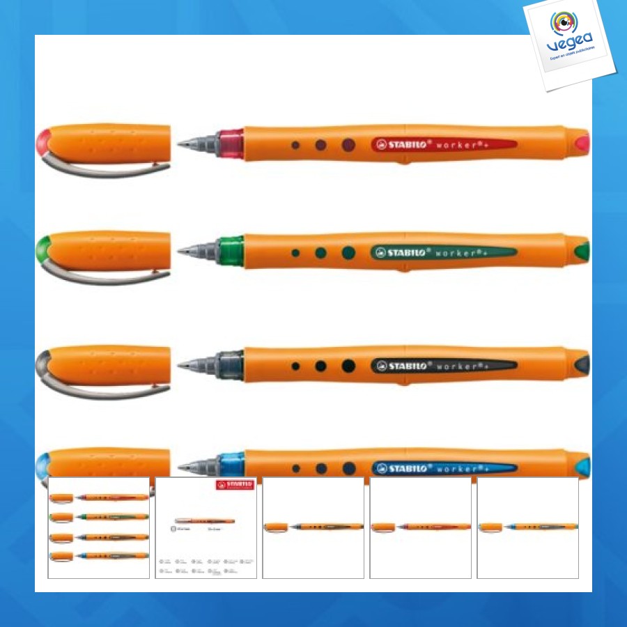 Stabilo worker rollerball