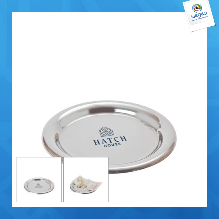 Stainless steel tray ø14cm Stainless steel tray ø14cm